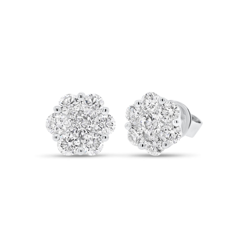 Diamond earrings prouds online