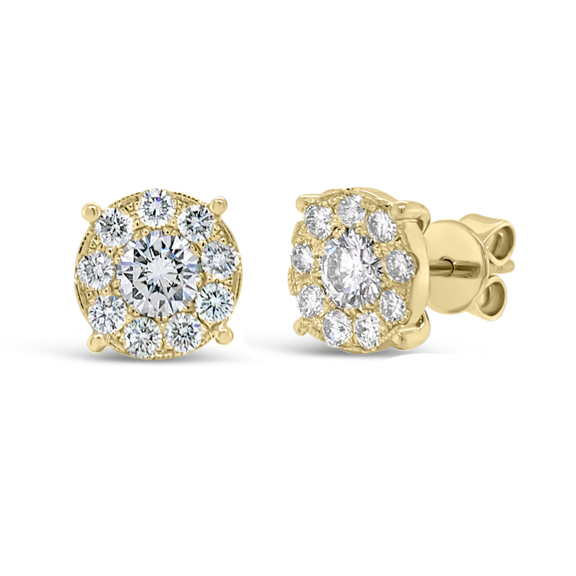 Diamond Mosaic Studs – STONE AND STRAND