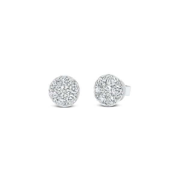 Faux Diamond Earring | Faux Diamond Earring Studs Online - Mortantra