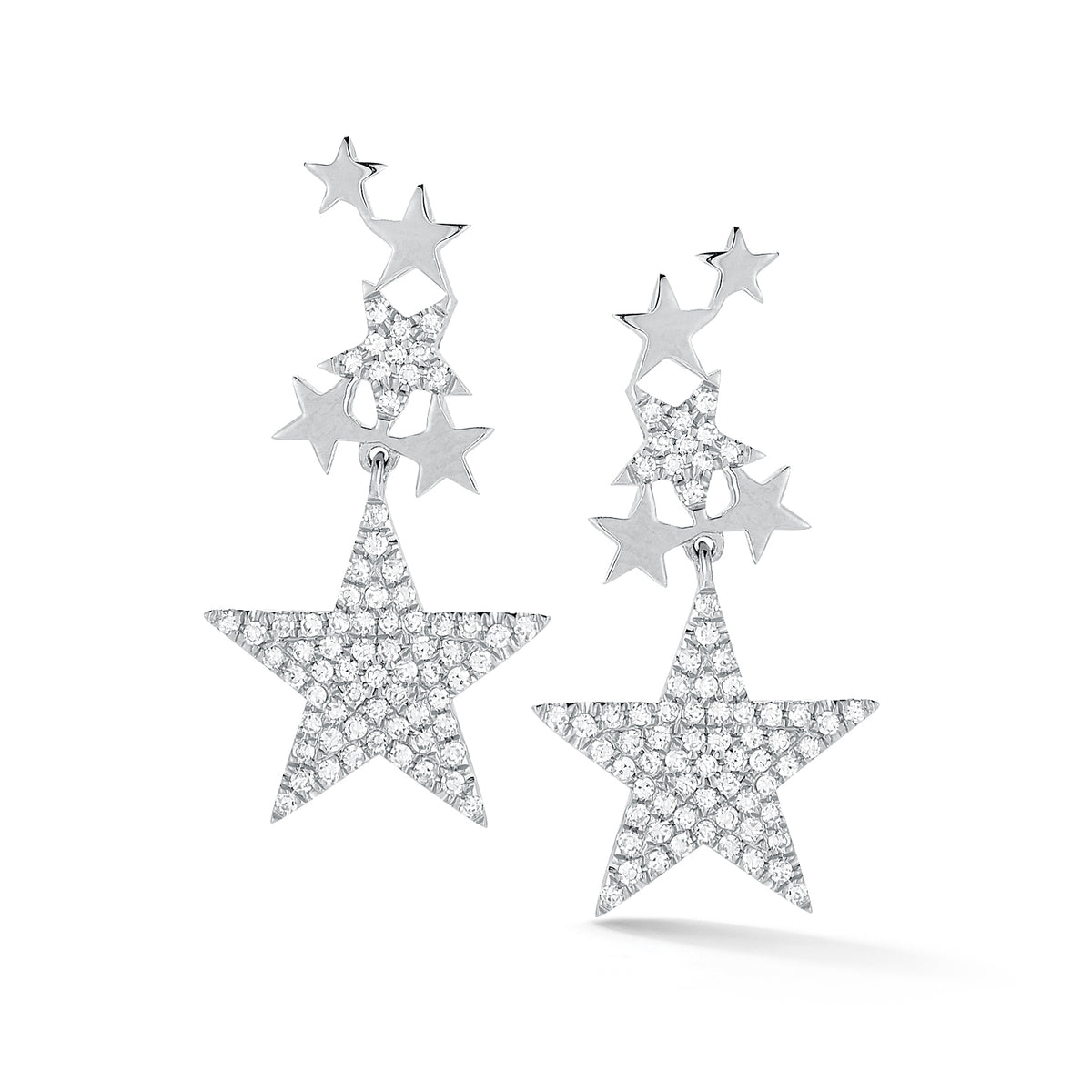 Starburst Diamond Earrings - Nuha J