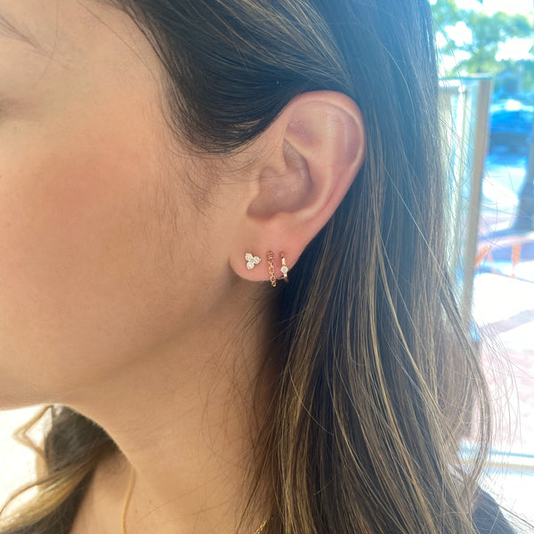 Fine Diamond Double Ear Cuff