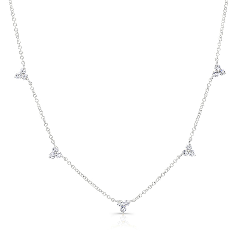 DIAMOND DANGLE NECKLACE - Nuha Jewelers