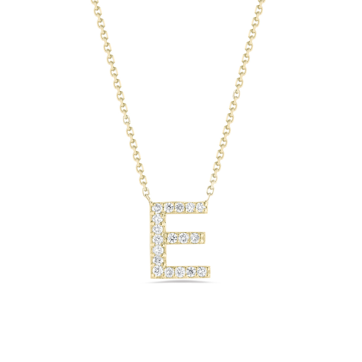 Personalized Diamond Initial Necklace - Nuha Jewelers